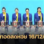 ถ่ายทอดสดหวย16/2/66